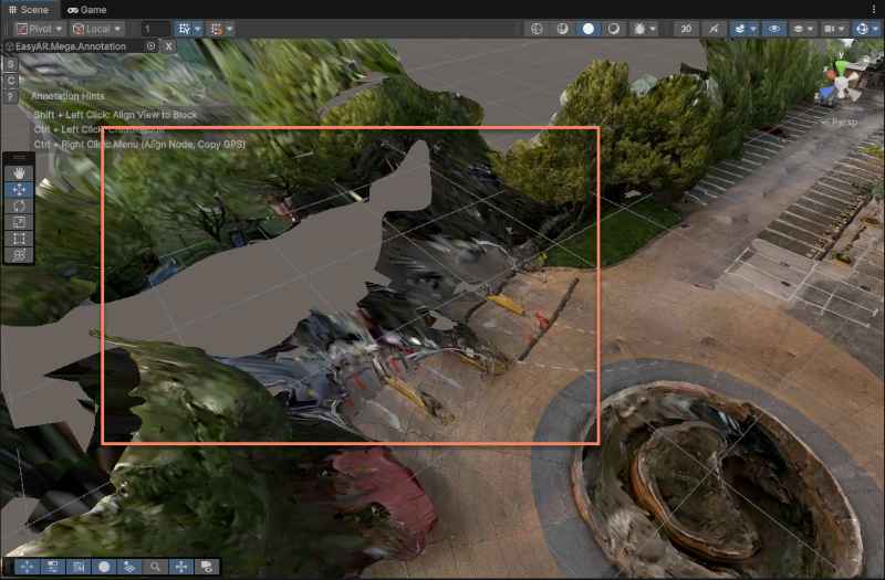 Broken or missing parts