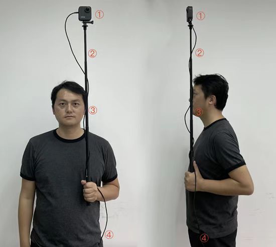 Panoramic camera installation