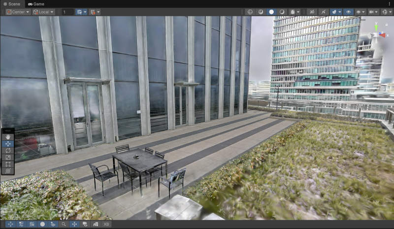 僅顯示 3DGS 渲染結果