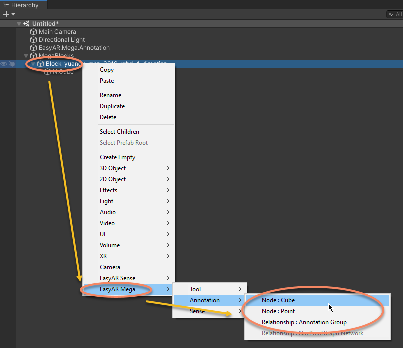 Using Hierarchy View menu1